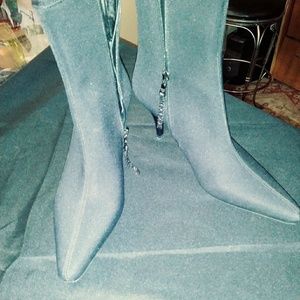 Prada black ankle boots